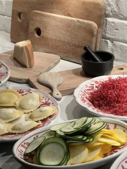 Positano Djup Tallrik 26 cm, Röd