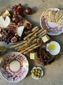 Piccola Home Assietter-Positano Salladstallrik 20 cm, Blå