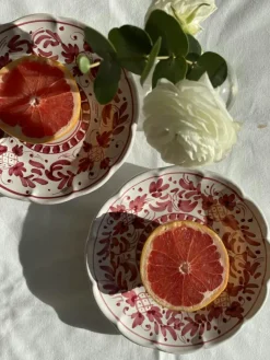 Piccola Home Assietter-Positano Salladstallrik 20 cm, Blå