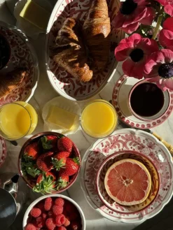 Piccola Home Assietter-Positano Salladstallrik 20 cm, Blå