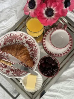 Piccola Home Assietter-Positano Salladstallrik 20 cm, Blå