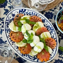 Positano Serveringsfat 37 cm, Röd