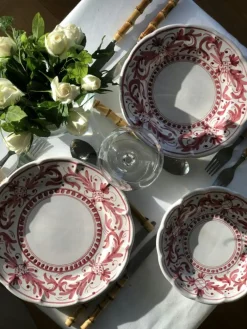 Piccola Home Mattallrikar-Positano Tallrik 26 cm, Röd