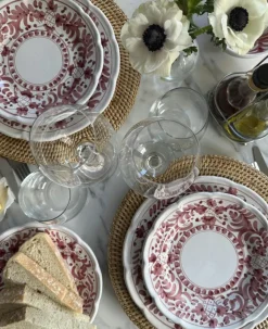 Piccola Home Mattallrikar-Positano Tallrik 26 cm, Röd