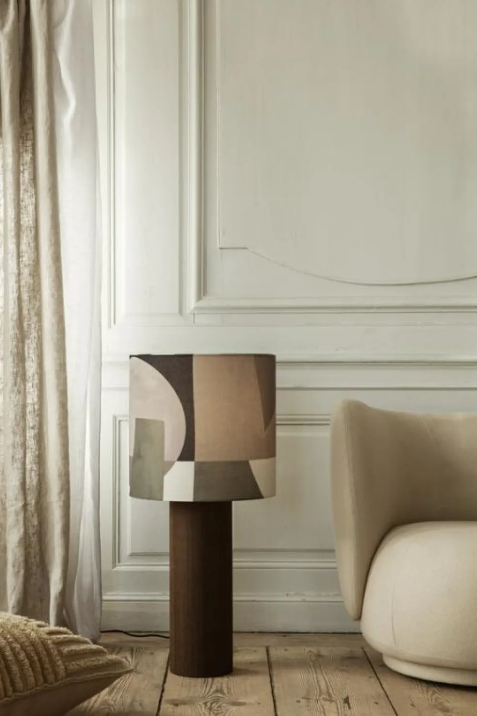 Post Lampfot Till Golvlampa, Solid