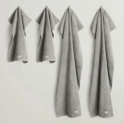 Premium Handdukar 4-pack 50x70 + 70x140 cm, Heather Grey