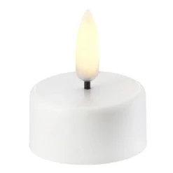 Uyuni Led-Ljus-Premium Värmeljus Led (Remote Ready) Nordic White, 38 mm