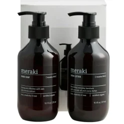Meraki Parfym & Kroppsvård-Presentask, Meadow bliss, Simply hand care, Vit