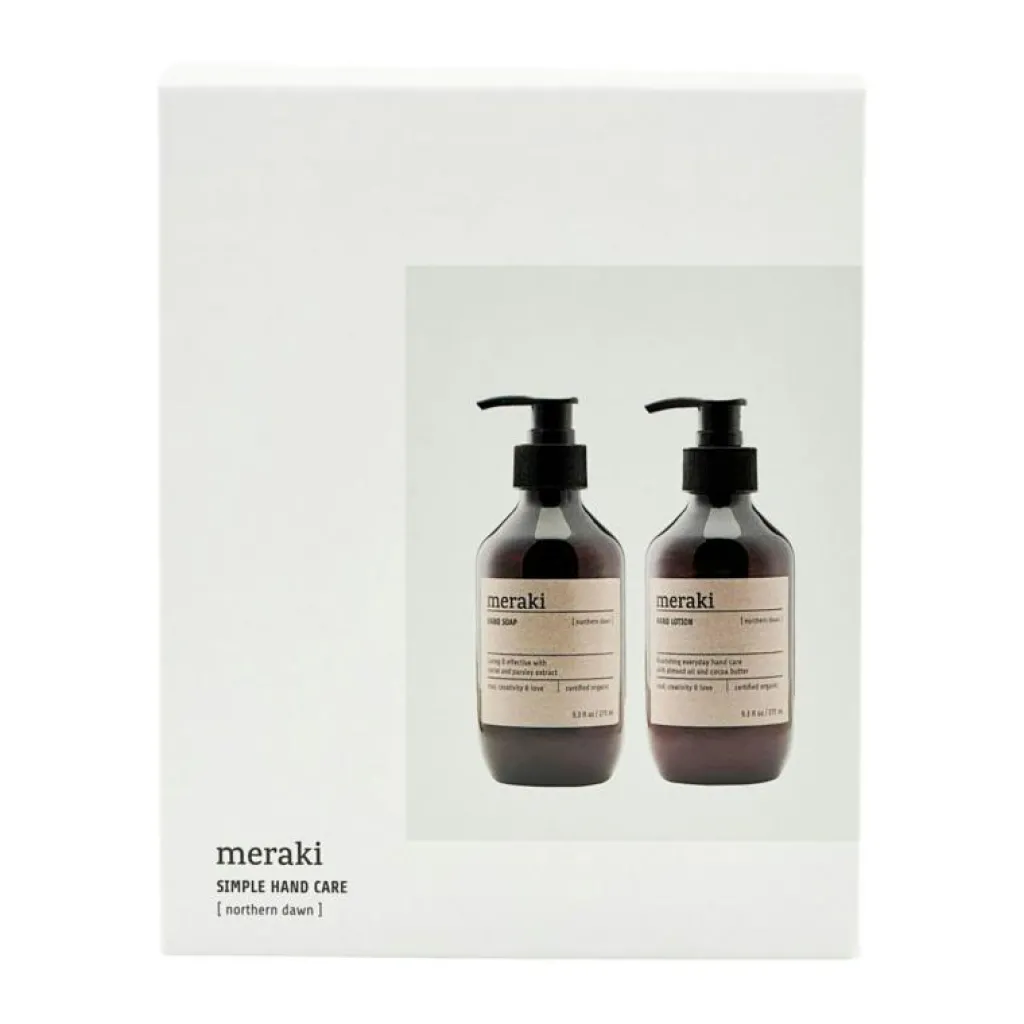 Meraki Tvålar-Presentask, Northern dawn, Simple hand care, Vit