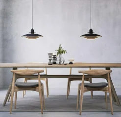 Belid Pendellampor-Primus I Pendel 430 mm, Denim / Mässing