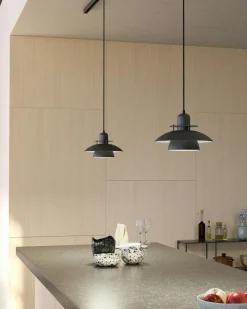 Belid Pendellampor-Primus IV Pendel 28 cm, Sand / Mässing