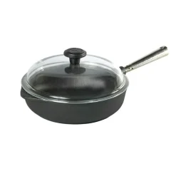 Skeppshult Traktörpannor & Sauteuser-Professional Traktörpanna Med Glaslock, 25 cm