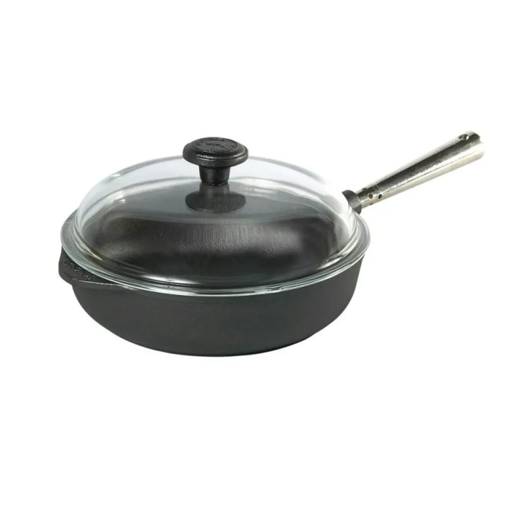 Skeppshult Traktörpannor & Sauteuser-Professional Traktörpanna Med Glaslock, 25 cm
