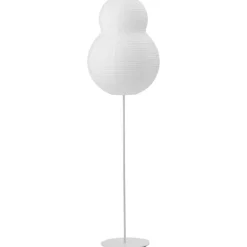 Puff Golvlampa Bubble, Vit