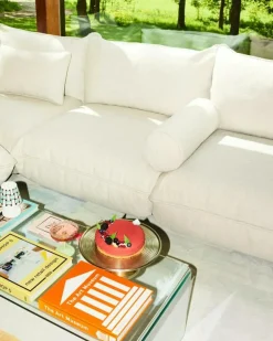 Puff Weave Rolster Kudde, Honey