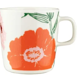 Marimekko Tekoppar|Kaffekoppar-Puutarhakutsut Mugg 4 dl