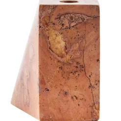 Dusty Deco Ljuslyktor-Pyramid Ljusstakar 3 Delar,