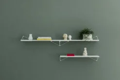 Pythagoras Hyllpaket 3 Hyllplan, Ek / Mässing