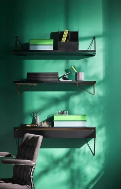 Pythagoras Hyllplan 60 cm, Ask