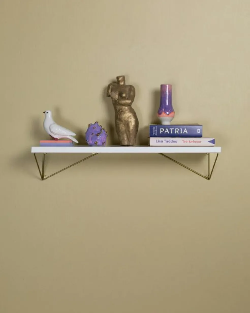 Pythagoras Hyllplan 60 cm, Ask