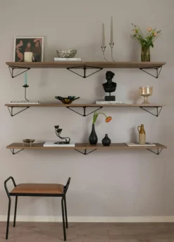 Pythagoras Hyllplan 60 cm, Ask