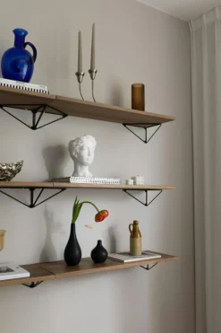 Pythagoras Hyllplan 60 cm, Ask