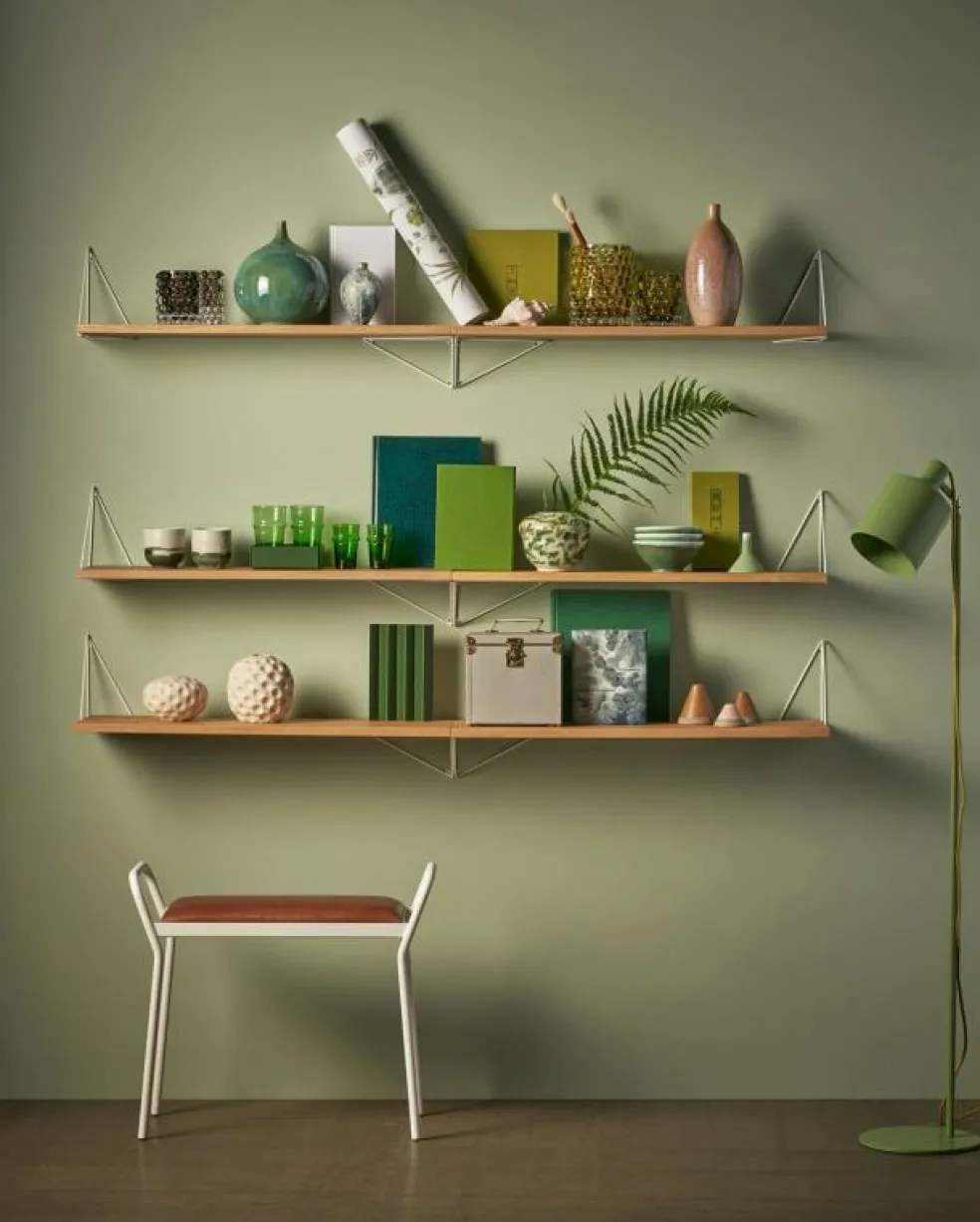 Pythagoras Hyllplan 60 cm, Ask