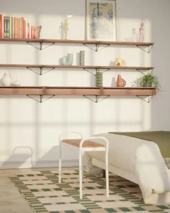 Pythagoras Hyllplan 60 cm, Ask