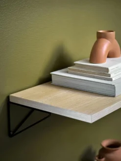 Pythagoras Hyllplan 60 cm, Ask