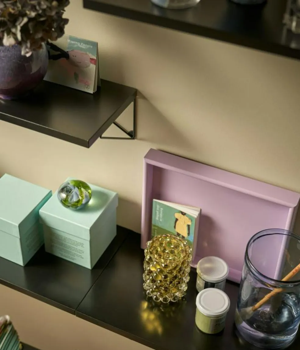 Pythagoras Hyllplan 60 cm, Ask