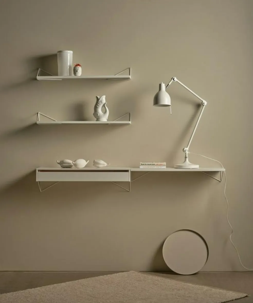 Pythagoras Hyllplan Large, Svart