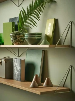 Pythagoras Hyllplan Large, Svart