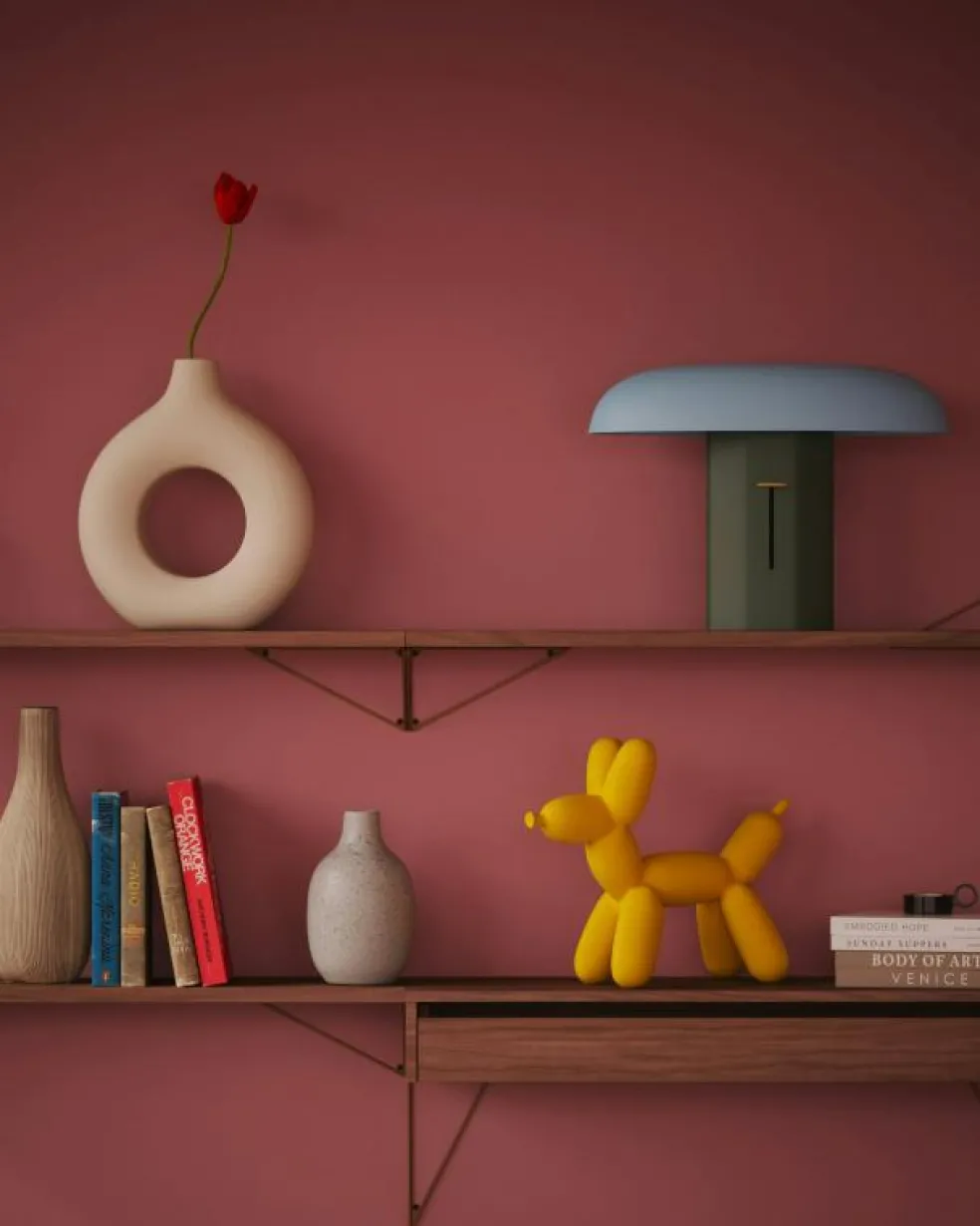 Pythagoras Hyllplan Large, Svart