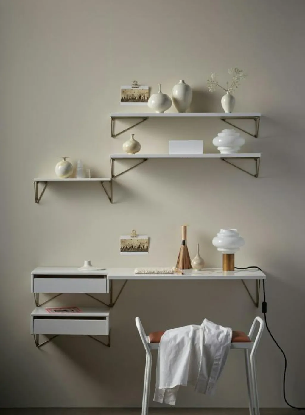 Maze Modulära Hyllsystem-Pythagoras Konsol 2-Pack, Svart