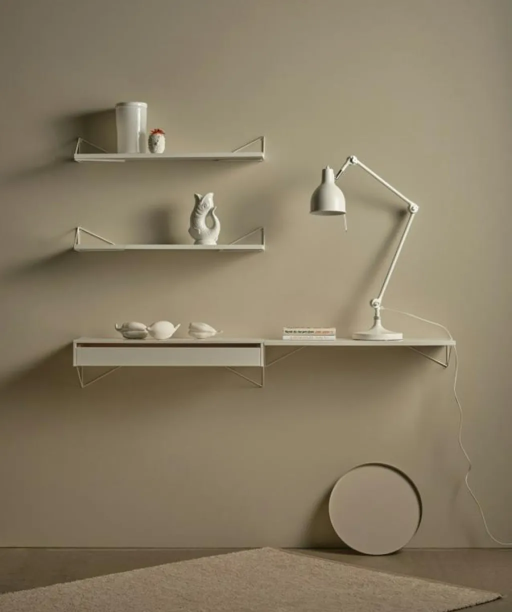 Maze Modulära Hyllsystem-Pythagoras Konsol 2-Pack, Svart