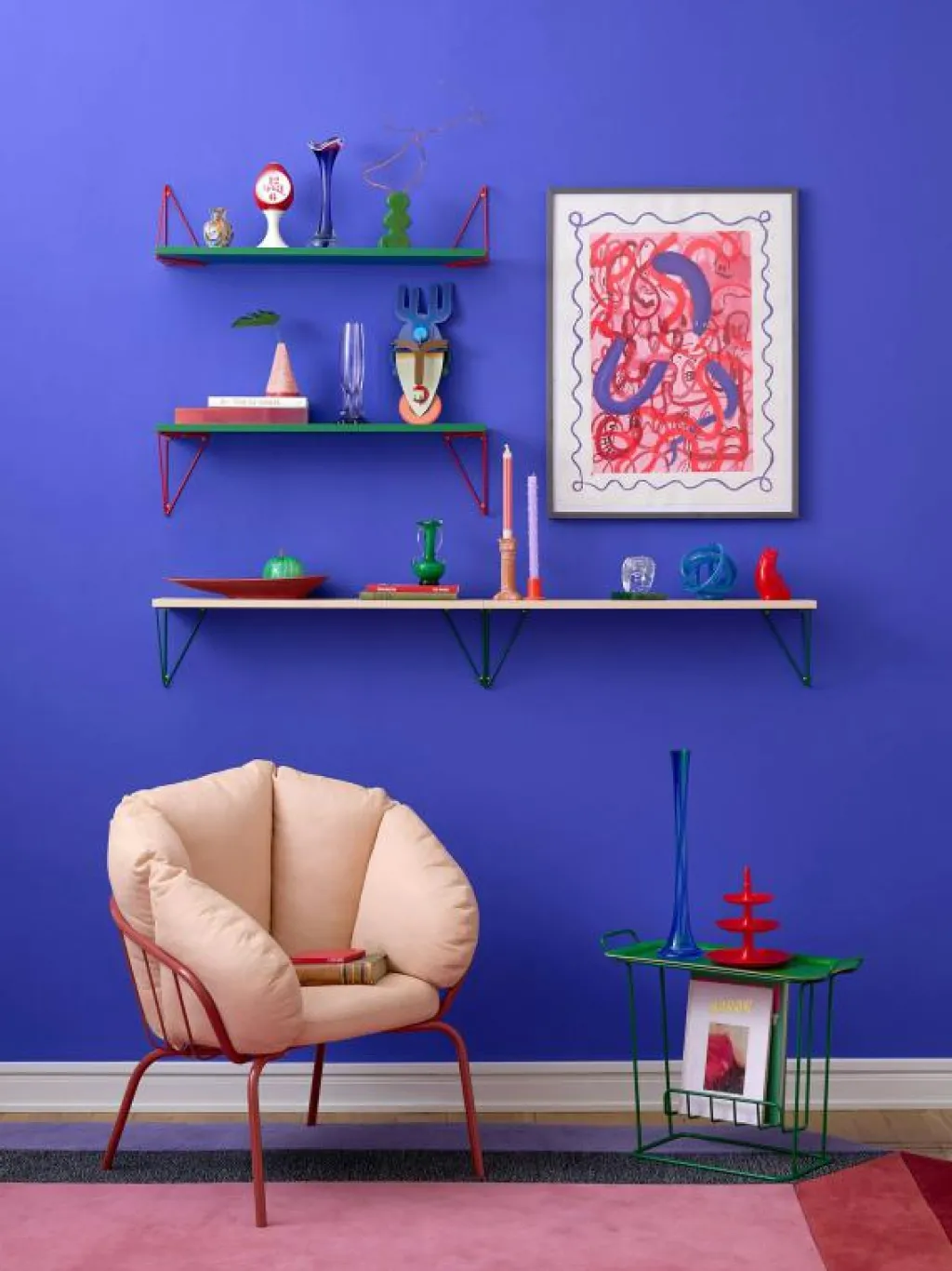 Maze Modulära Hyllsystem-Pythagoras Konsol 2-Pack, Svart