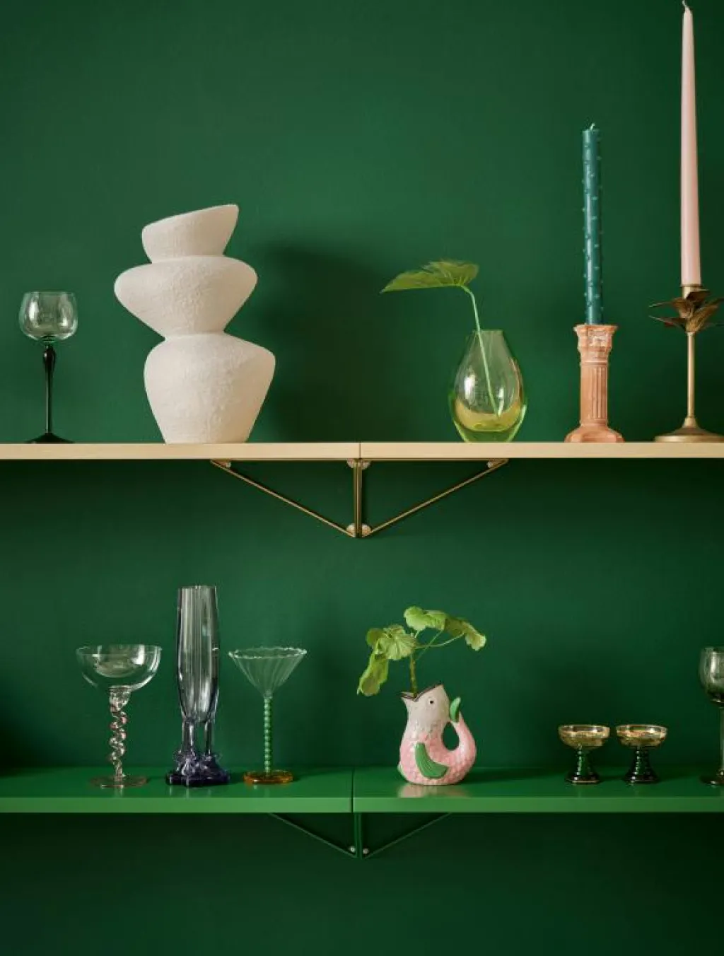 Maze Modulära Hyllsystem-Pythagoras Konsol 2-Pack, Svart