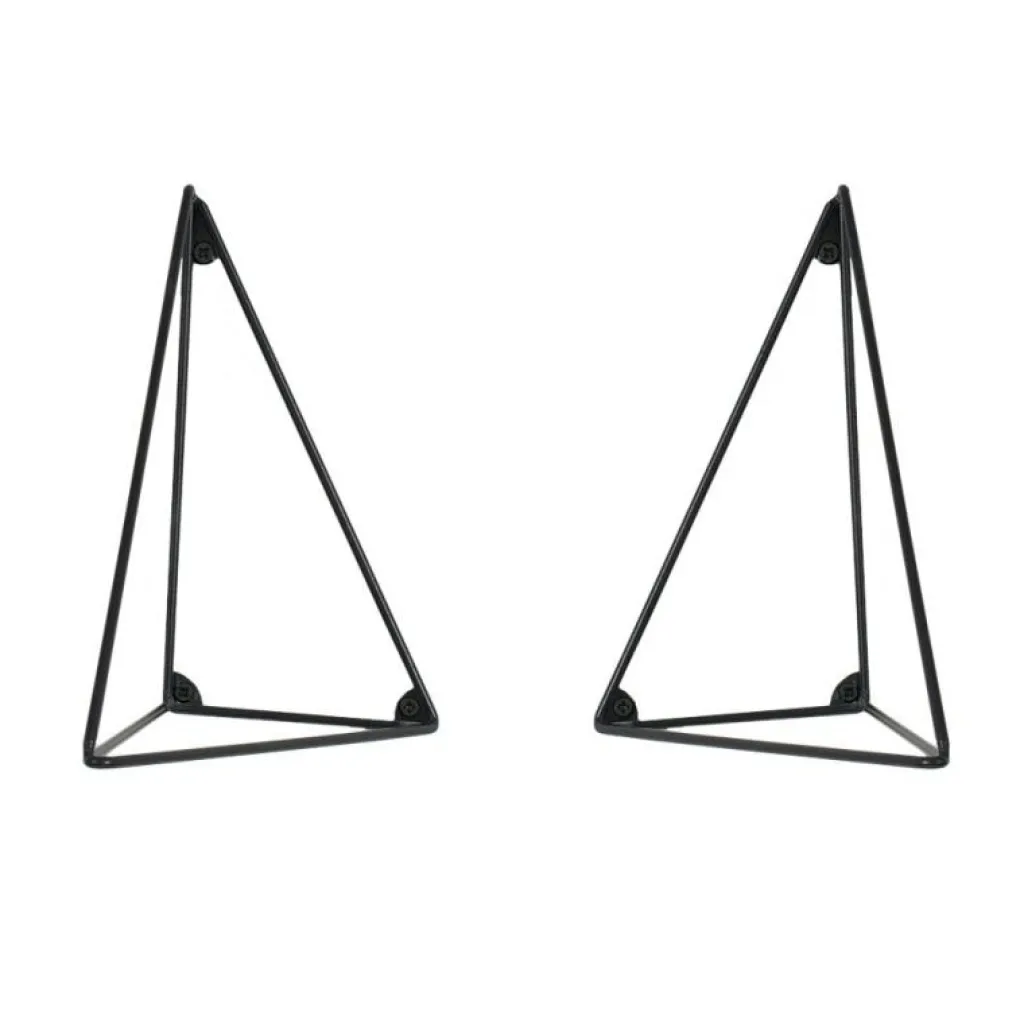 Maze Modulära Hyllsystem-Pythagoras Konsol 2-Pack, Svart