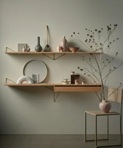 Maze Modulära Hyllsystem-Pythagoras Låda Large, Ek