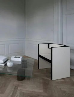 Friends & Founders Soffbord-Quarter Soffbord Rökt Ek, 70x120 cm