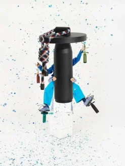 Quasar Bordslampa Portabel, Sienna