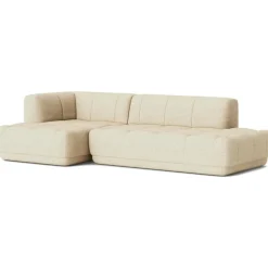 Quilton 3,5-Sitssoffa Konfiguration 21 Vänster, Läder Nevada NV2488