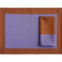 Ram Tygservett 40x40 cm, Lila