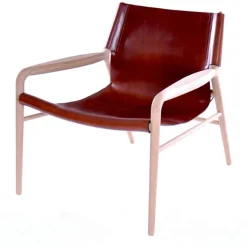 OX Denmarq Fåtöljer-Rama Fåtölj, Såpad Ek / Mocka