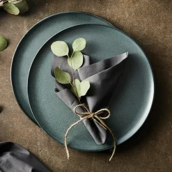 Raw Assiett 20 cm, Titanium Black