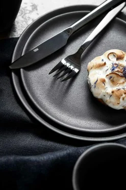 Raw Assiett 20 cm, Titanium Black