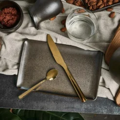 Raw Bestickset 16 Delar, Guld