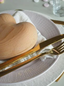 Aida Bestickset-Raw Bestickset 60 Delar, Guld