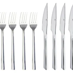 Raw Bestickset 8 Delar, Rostfritt Stål