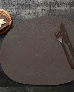 Aida Bordstabletter & Glasunderlägg-Raw Buffalo Bordstablett 6-pack, Brun